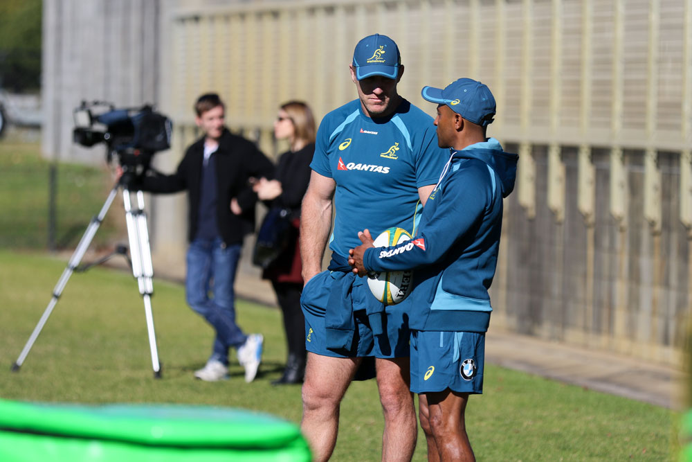 Brad Thorn and George Gregan 2017.jpg