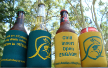 GAGR Stubby Cooler - outside
