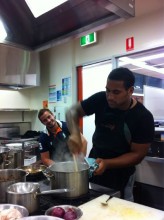 Vuna and Cippers cook