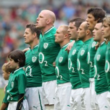 Ireland team line up 20/8/2011