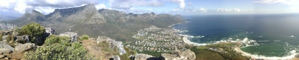 cape town from lions head Cape Town from Lions Head