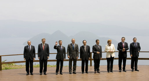 It seems like only yesterday that the 34th G8 Summit was held in Tōyako, Japan. Crazy days.