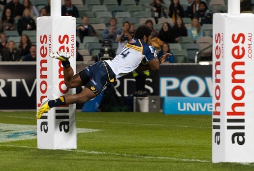 Brumbies fans hoping to see plenty of this from Speight