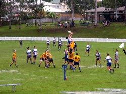 Contested lineout