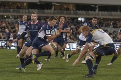 burgess runs into kimlin  brumbies vs rebels