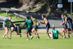 Aussies in camp at Narrabeen