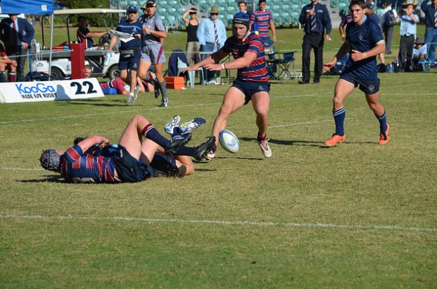 Strong kick chase gifted Papworth his second try