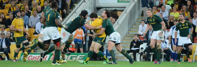Adam Ashley-Cooper. Run at the hole draw the man and pass the ball. Please!