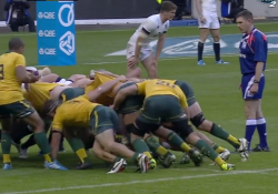 wallabies scrum and clancy vs england