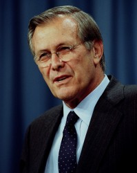 010920-D-9880W-043 Secretary of Defense Donald H. Rumsfeld