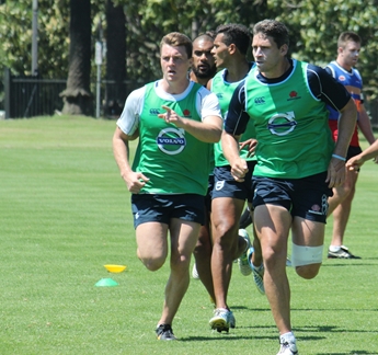 Dempsey training with Tahs