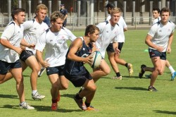 Under 20s training 15Jan14