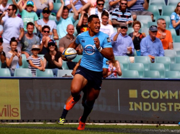 Folau runs in an early try_AJF Photography (Large)