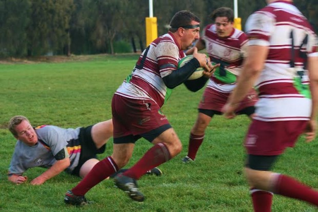 Cameron Smith carries into contact in his comeback match