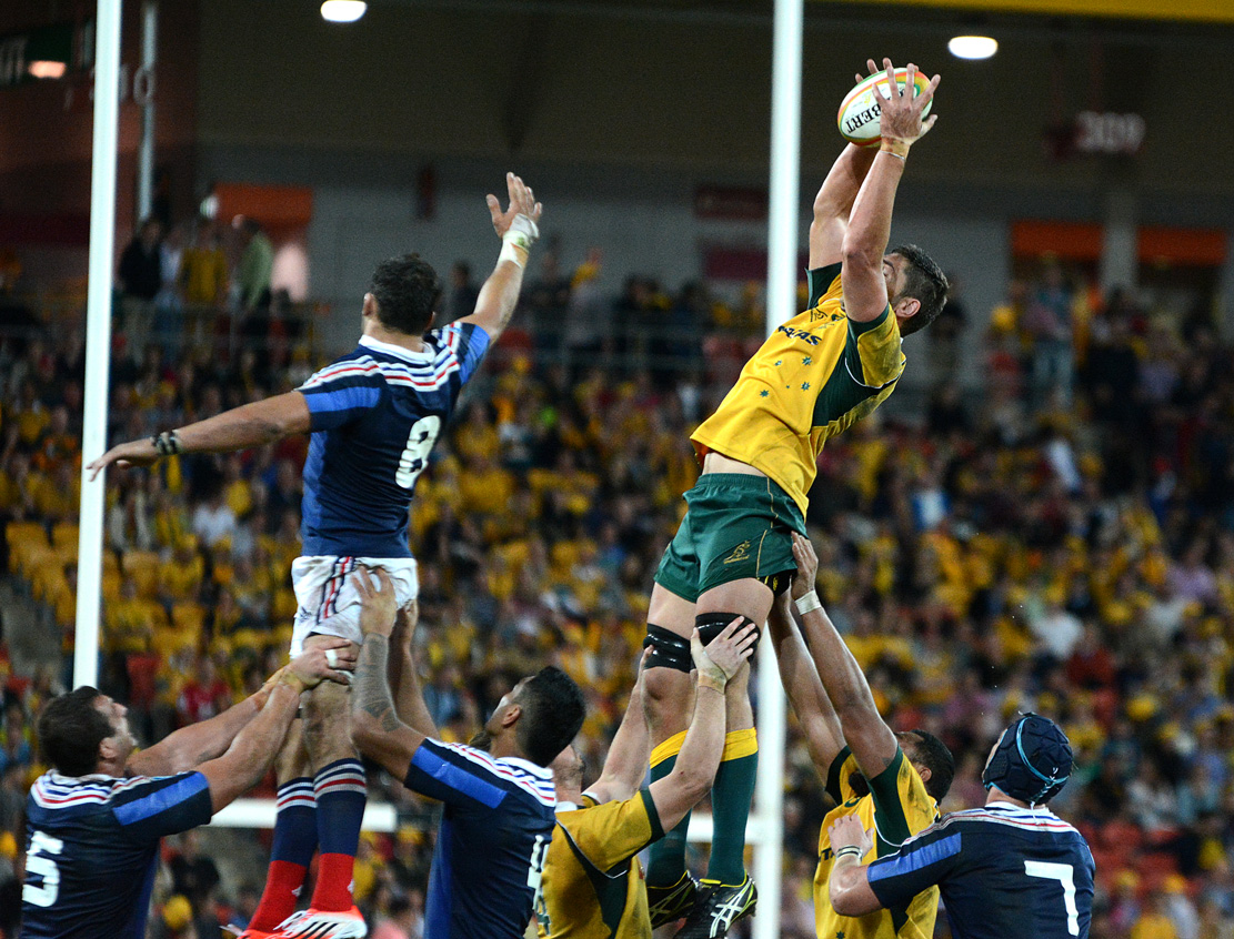 Wallabies V France - Bleus v wallabies rugby 2021.