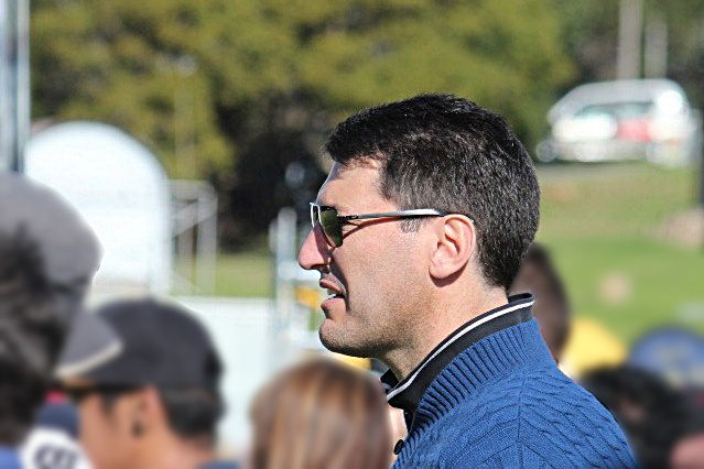 John Eales - interested spectator