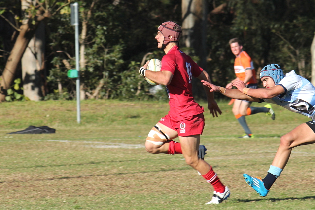Sam Edwards - kept Queensland in the game with intercept try 