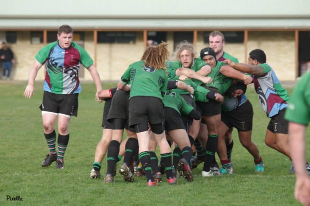 Devonport's pack dominated the mauls