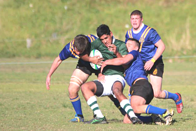 Liam Rasch tackled v Waverley