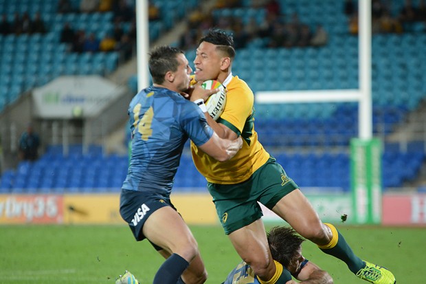 Aus v Arg Israel Folau