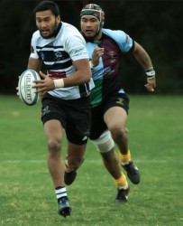 Kamana playing for Moorabbin