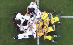 england versus wallabies Scrum