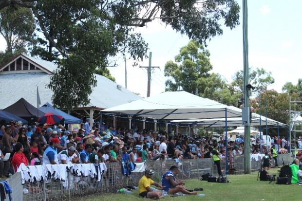 Granville Park crowd