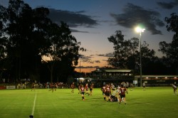 Sunset over Crosby Road - Brothers v Christchurch