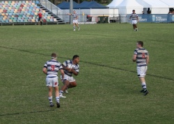 Taniela Tupou solid under the high ball.