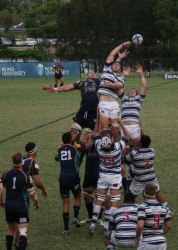 Brothers steal a Bond lineout.