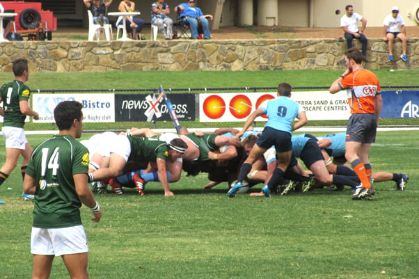 NSW had a strong scrum