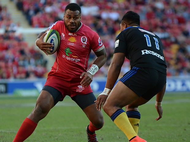 Samu Kerevi Reds v Hurricanes