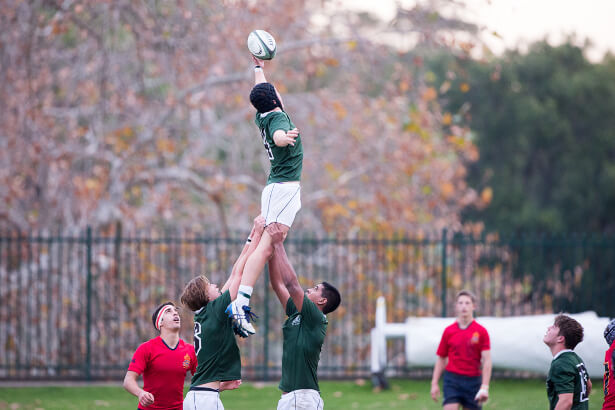 Angus Tonkin pulls one in