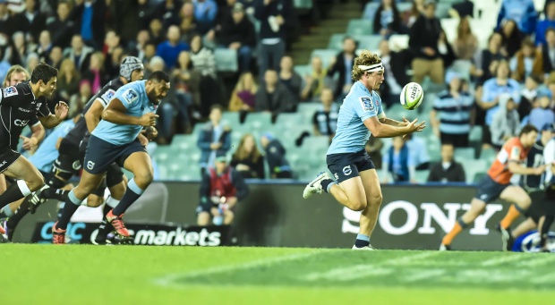 Michael Hooper spills ball vs sharks