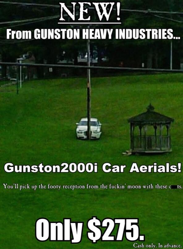 gunston car aerial