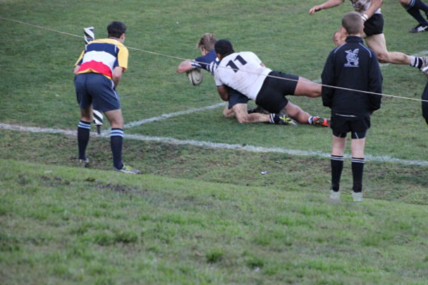 Ed Gregory scores last try for Shore