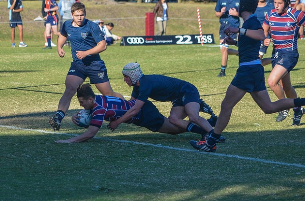 Tyler Campbell's support play earned him two tries.