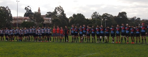 The teams before the game