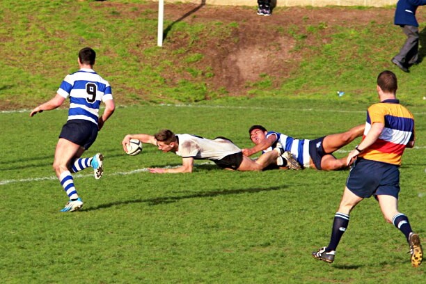 A brilliant try by Cameron Murray