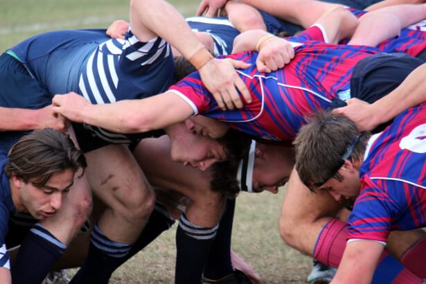 Schoolboy scrum