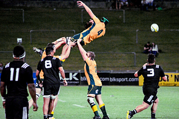 The Aussie lineout didn't always go to plan