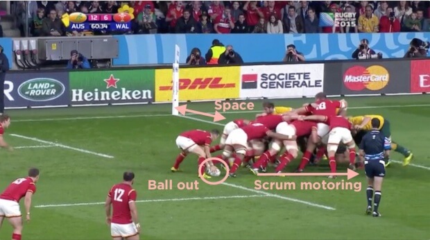 wallabies versus wales defence