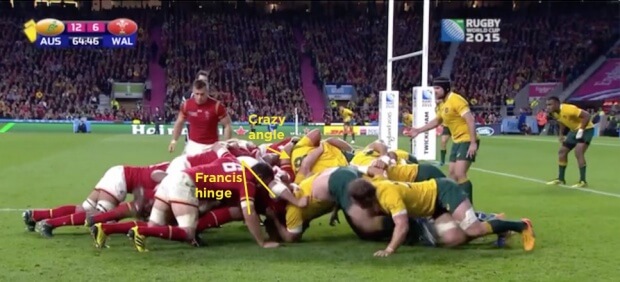 wallabies versus wales defence