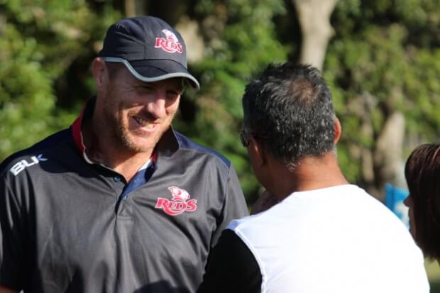 Assistant Reds' U20 coach Brad Thorn