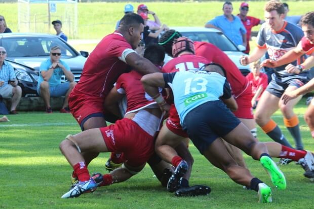 Queensland goal-line defence was a feature