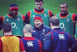 eddie jones training england