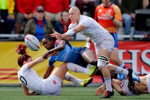 Heather Fisher - Player of the Final - Photo credit World Rugby