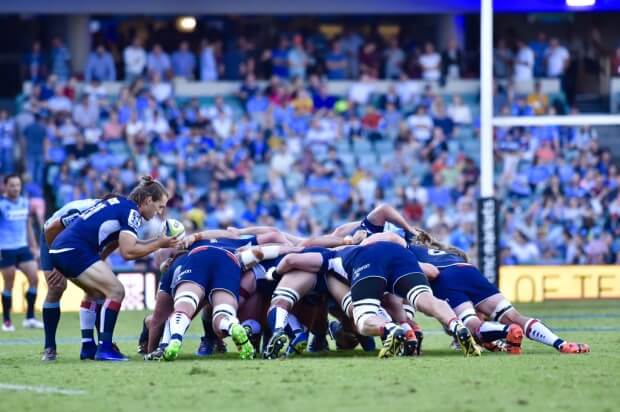 Scrum Waratahs Rebels