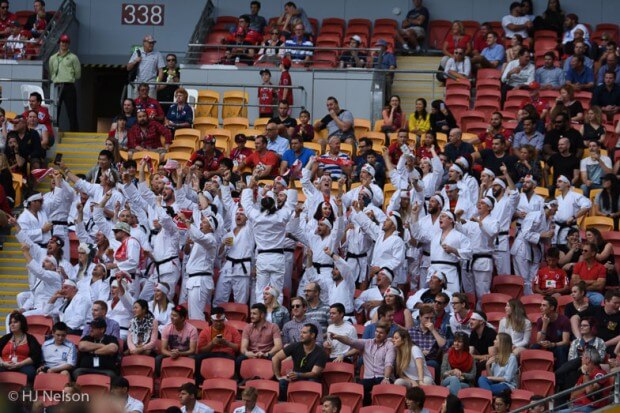 The Sunwolves had plenty of fans