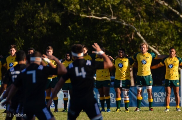 Angus Scott-Young did not take his father's approach during the haka